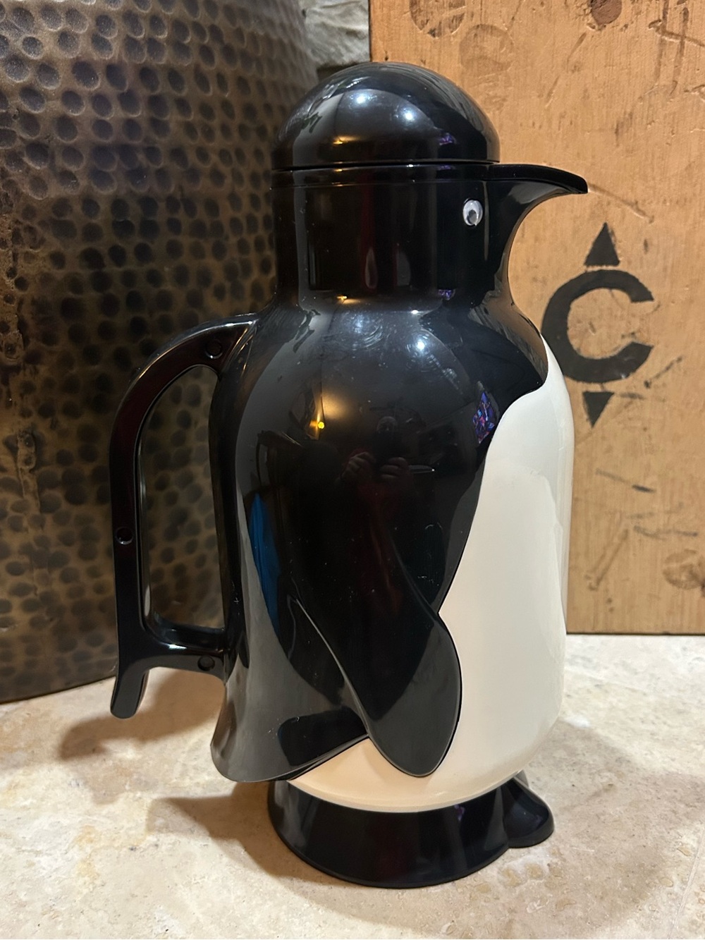 vintage Metrokane "Jerry" the Penguin thermal carafe